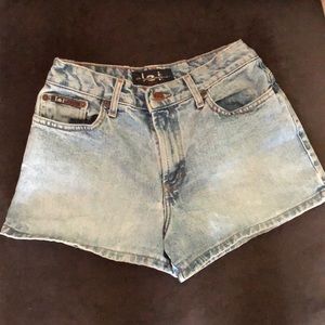 Vintage L.E.I. High Waisted Denim Shorts